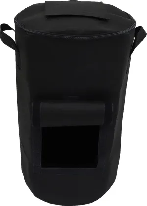 Fallen Leaf Storage Bucket x Gallon l Black Compost Bin Bags Garden Bags