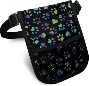 Fanny Pack for Nurses Utility Medical Nursing Waist Pouch Apron Pocket Women Organizer Pouch Nurse Belt Bag with Multi-Compartment, for EMT, CNA, NP, PA - Paws