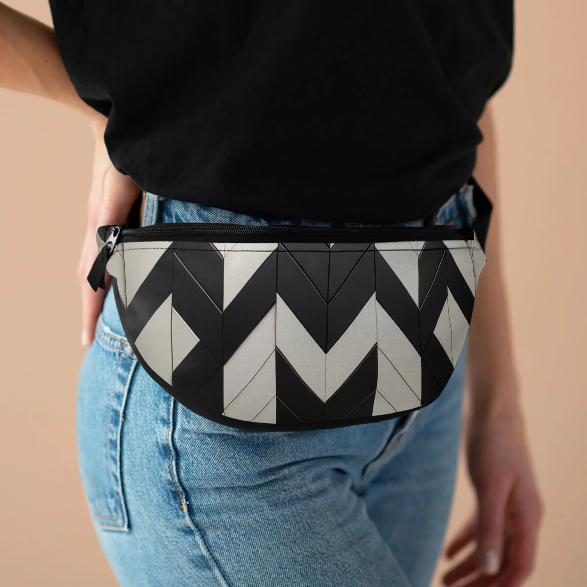 Fanny Pack/Bum Bag - Chevrons for Aphrodite