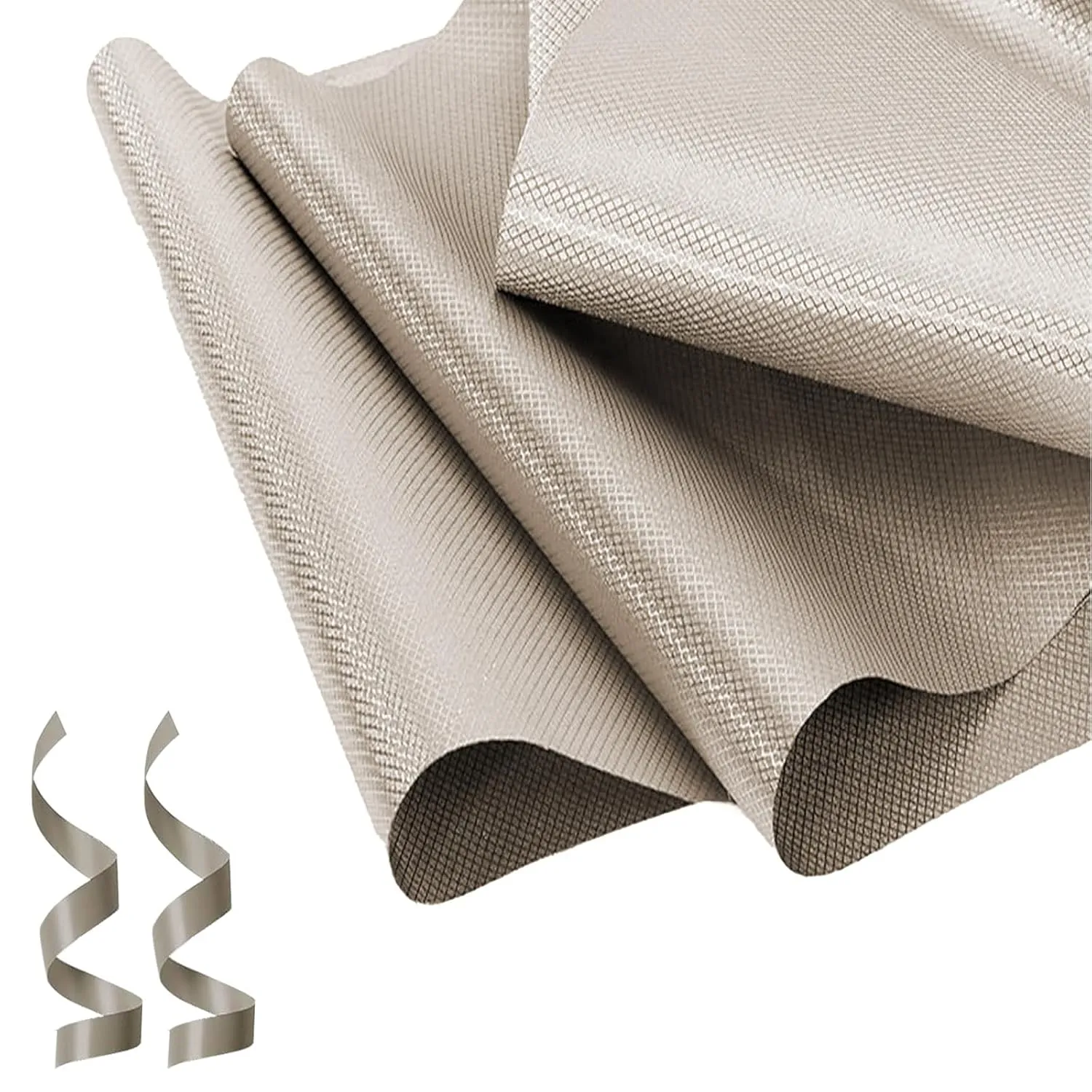 Faraday Fabric EMP Proof, 43" x 118" Military Grade Protection Material Shields, DIY Faraday Cloth Bags for EMP, EMF, WiFi, GPS, RFID, Signal, Generators Blocking