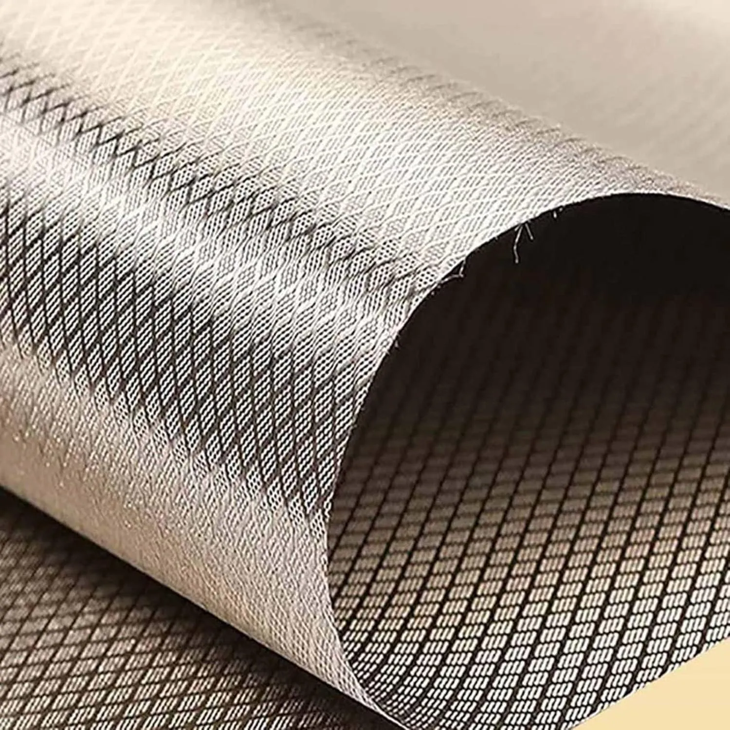 Faraday Fabric Nickel Copper Fabric Faraday Bags EMP Proof Faraday Cage Shielding RF/LF/EMF Electromagnetic Fields Anti Radiation Fabric,silver-3x1.1m