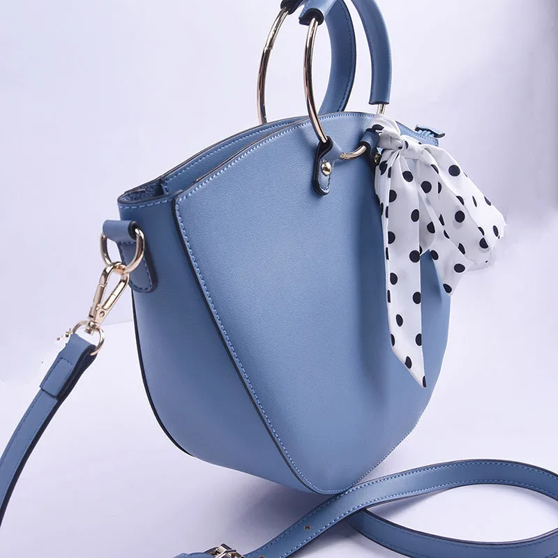 Fashion bow metal handbag messenger bagShoulder Bags