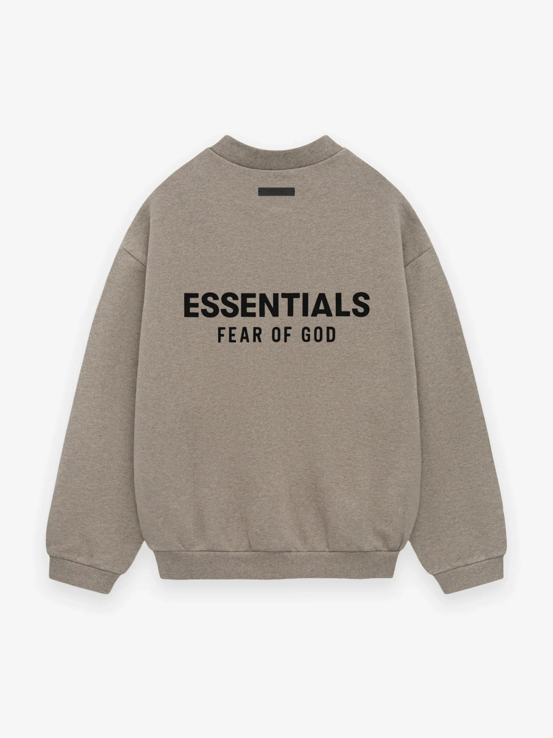 FLEECE CREWNECK - HEATHER GRAY