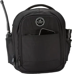 Flight Outfitters Lift Pro 2.0 Flight Bag, Durable Reinforced Sides Aviation Headset Pilot Bags | Multiple Pockets & Shoulder Strap, Black