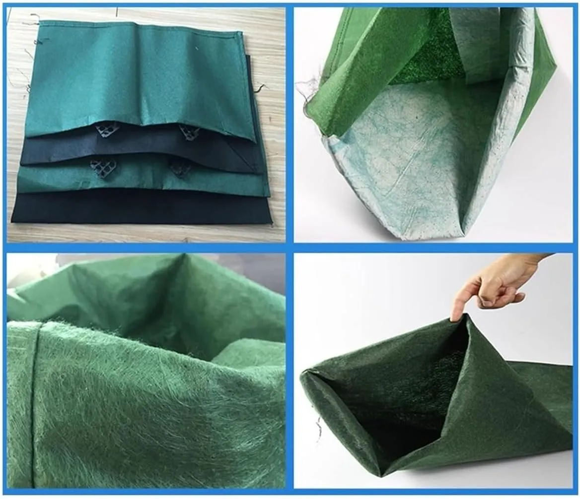 Flood Bags Ecological Bag 100pack Highway Slope Protection PP Material Tear Resistance Green Bag Control Flood River Flood Control