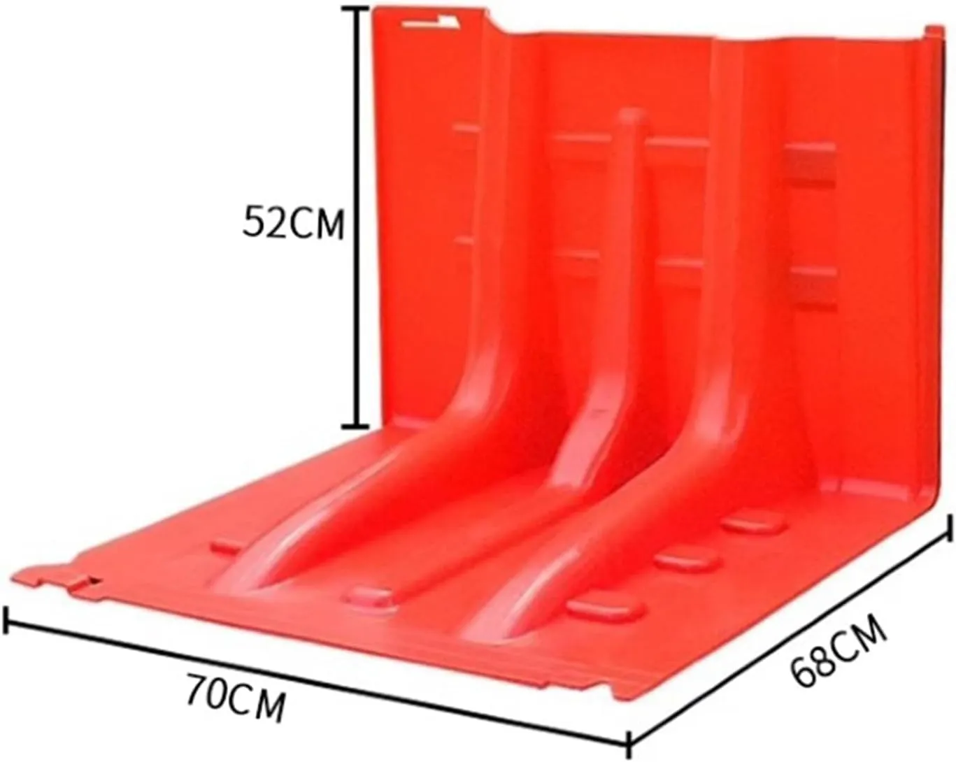Flood Protection Barrier,ABS L-Type Flood Protection Board Reusable Blocking Water Board for Diversion with 5 Flood Bags(Red 5pcs)