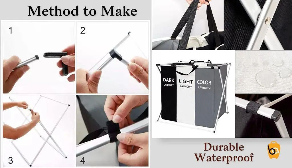 Foldable Laundry Storage Bag