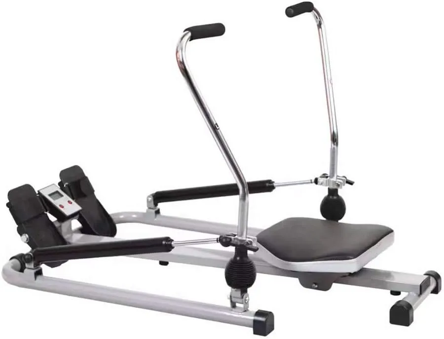 Foldable Rowing Machines Rowing Machine Home Hydraulic Rowing Machine, Full-Body Training Water Rowing Machine, Multi-Function Men and Women Exercise Sports Fitness Equipment