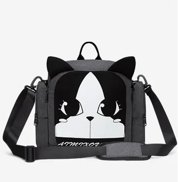 Foldable storage bag out for dinner children's dining chair bag