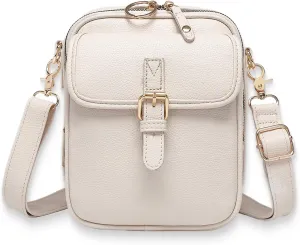 Forcipower Crossbody Leather Bag, Collaboraten1 Crossbody Leather Bag, Retro Large Capacity Casual Shoulder Messenger Bags