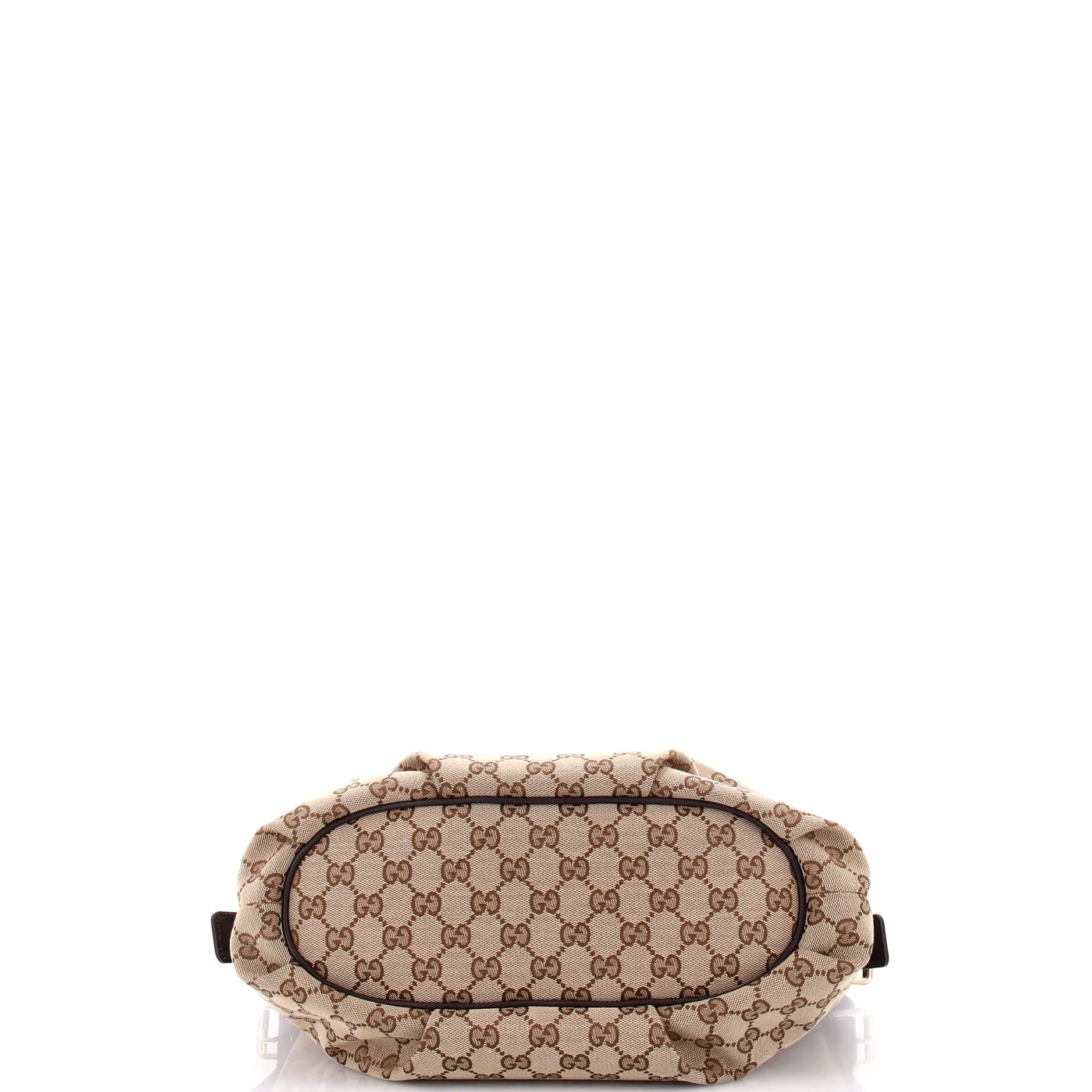 Front Zip Messenger GG Canvas Medium