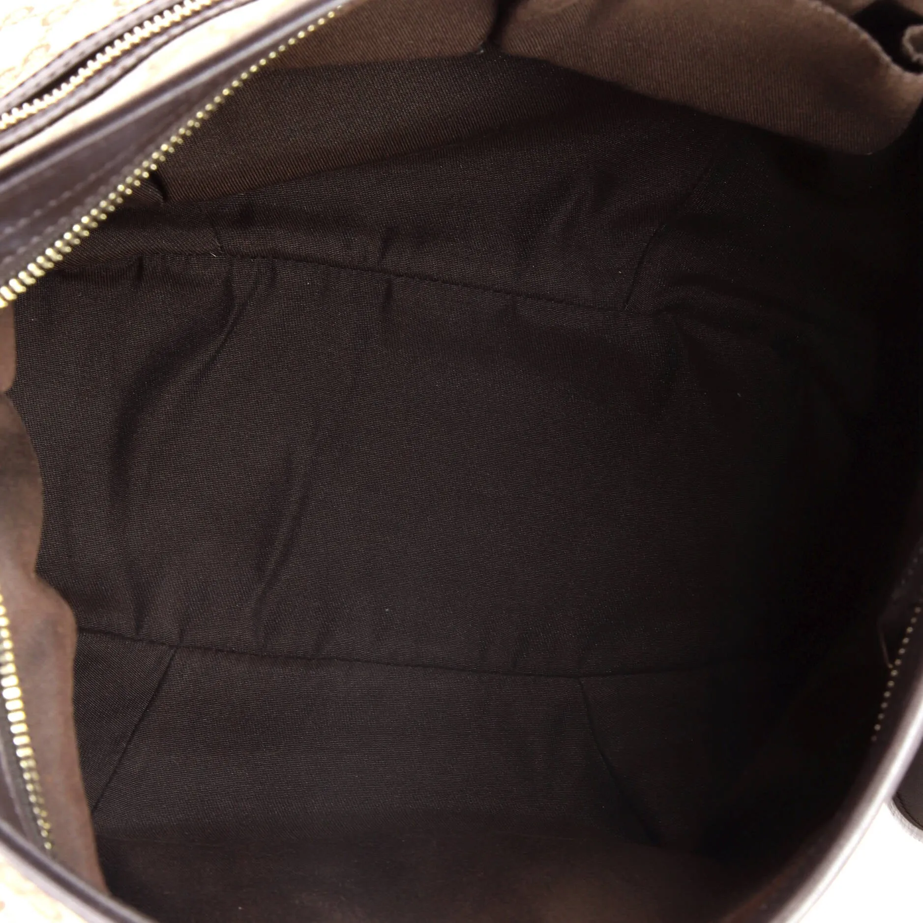 Front Zip Messenger GG Canvas Medium