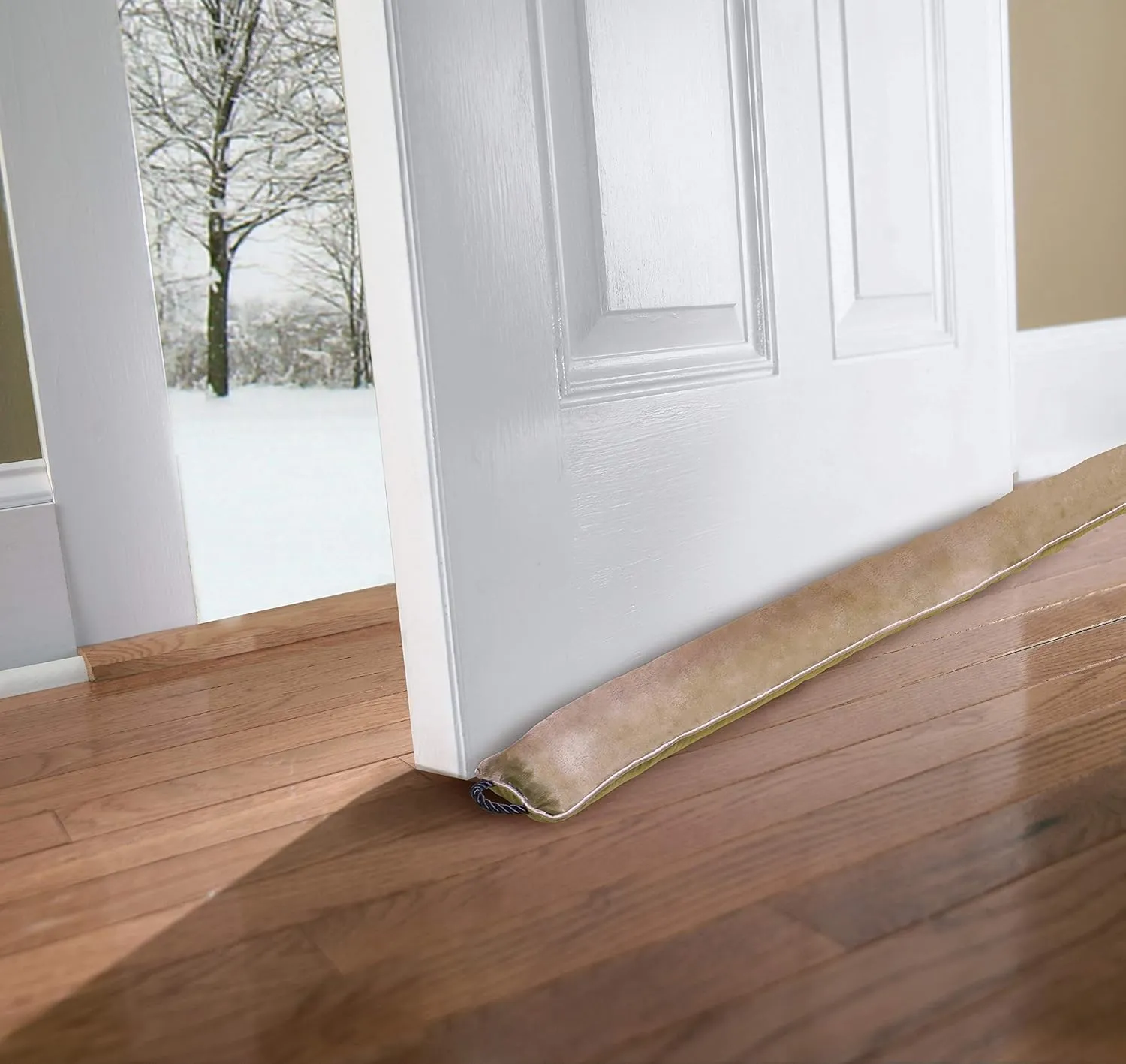 Frost King DS2 Door or Window Draft Stop Cloth Seal, 3-Feet, Beige
