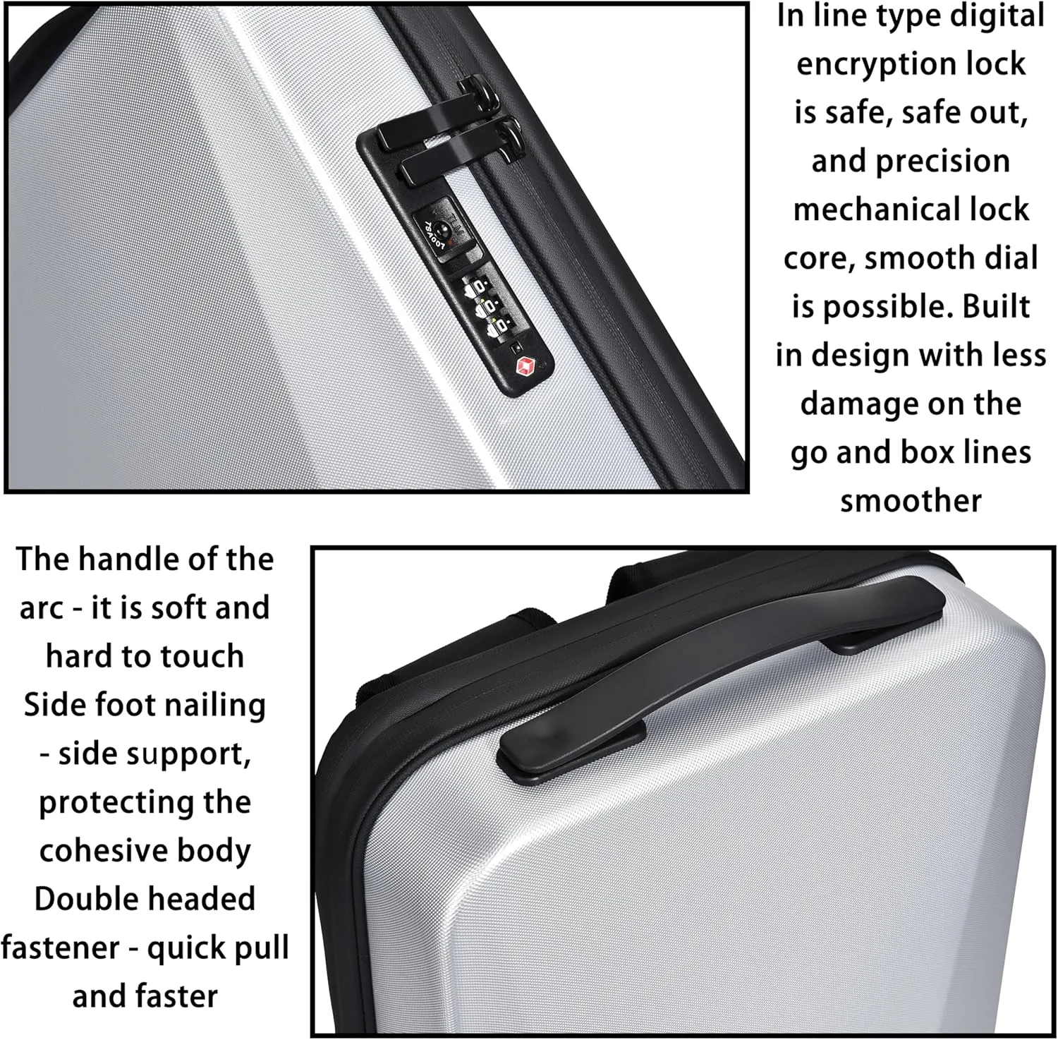FSDWG Business Smart Backpack Waterproof fit 15.6 Inch Laptop Backpack with USB Charging Port Travel Durable Backpack Black