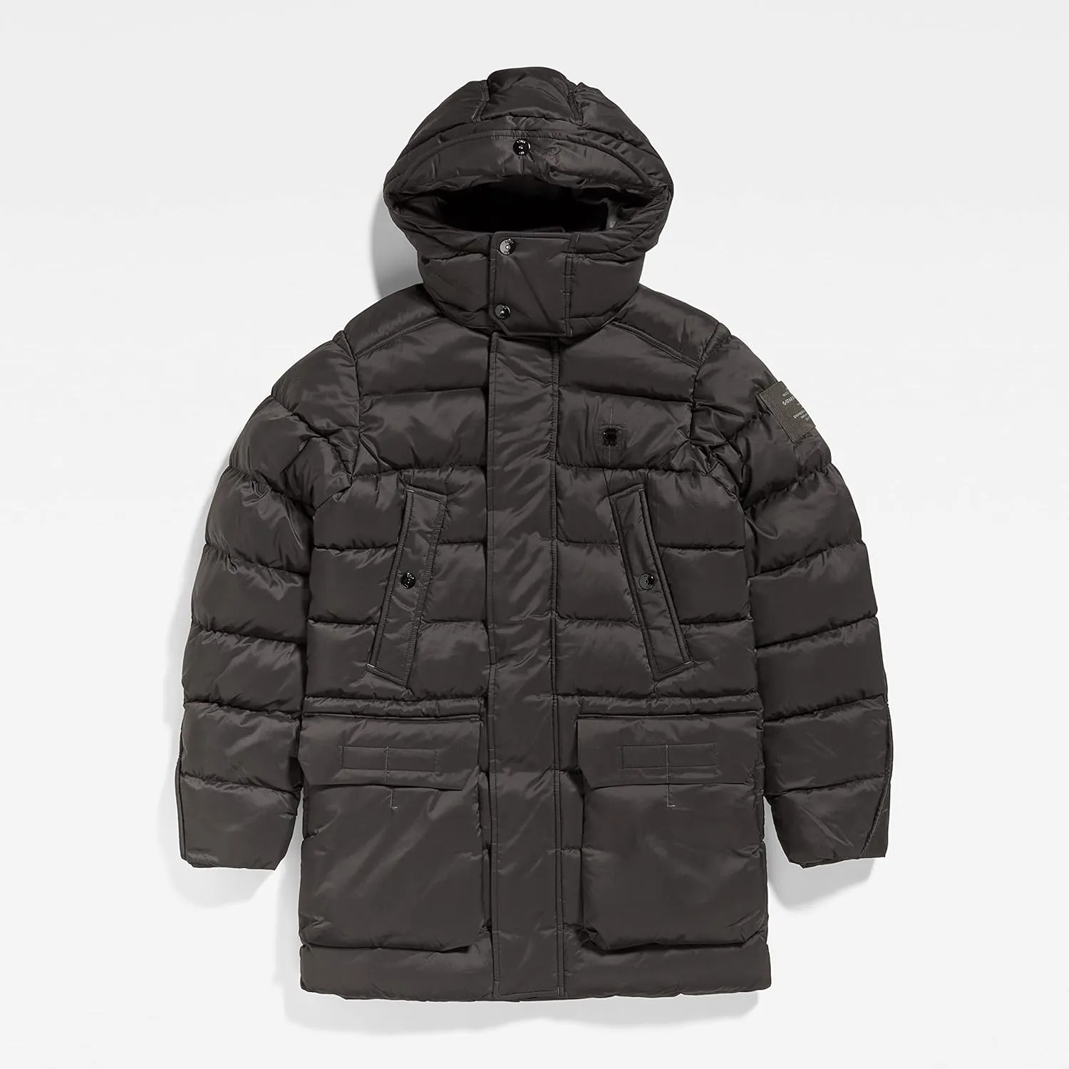 G-STAR RAW Men's G-Whistler Padded Hooded Jacket