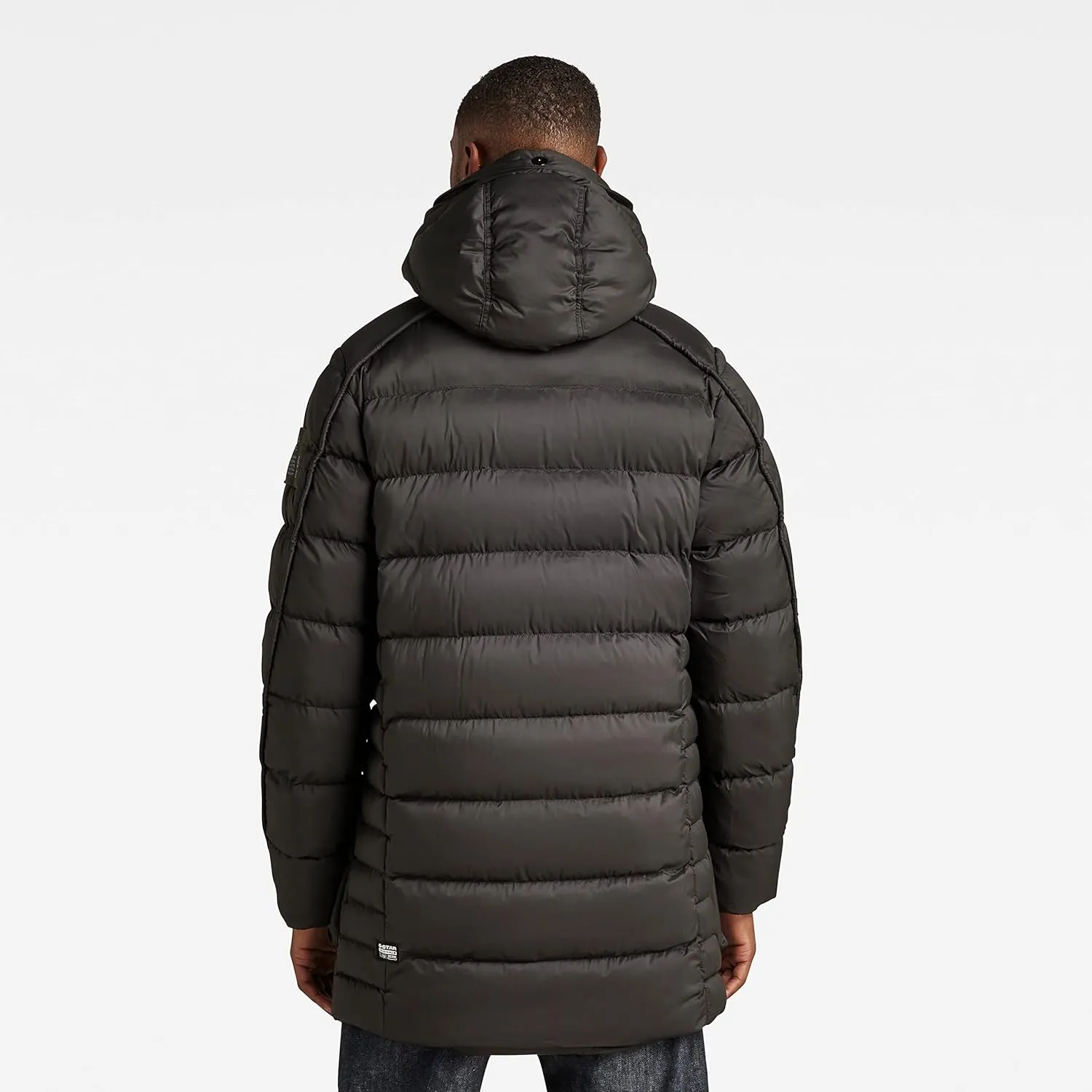 G-STAR RAW Men's G-Whistler Padded Hooded Jacket