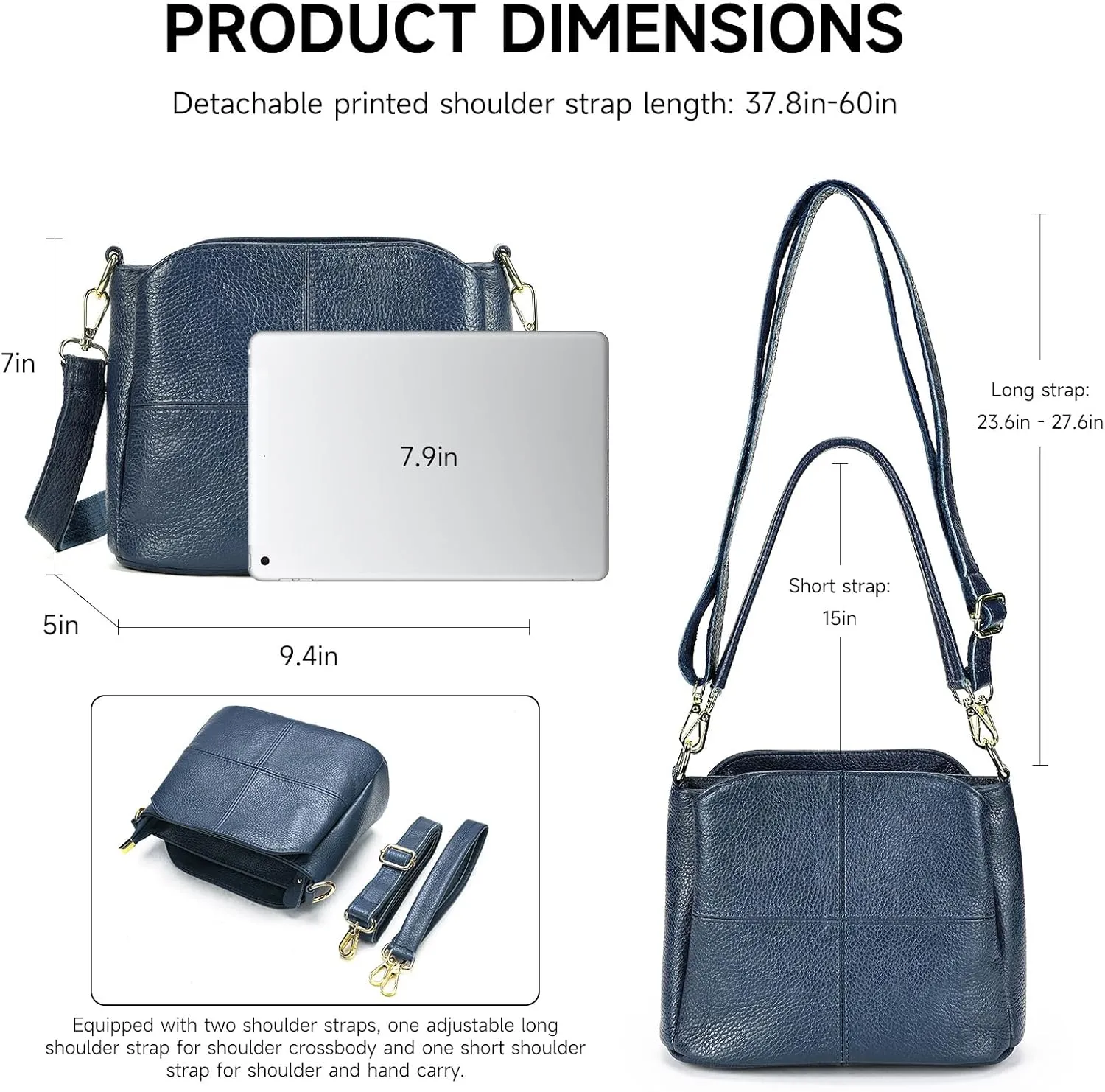 Genuine Leather Women Shoulder Bag Small Crossbody Bags Purse Mini Casual Hobo Lady Handbags and Purses Messenger Satchel