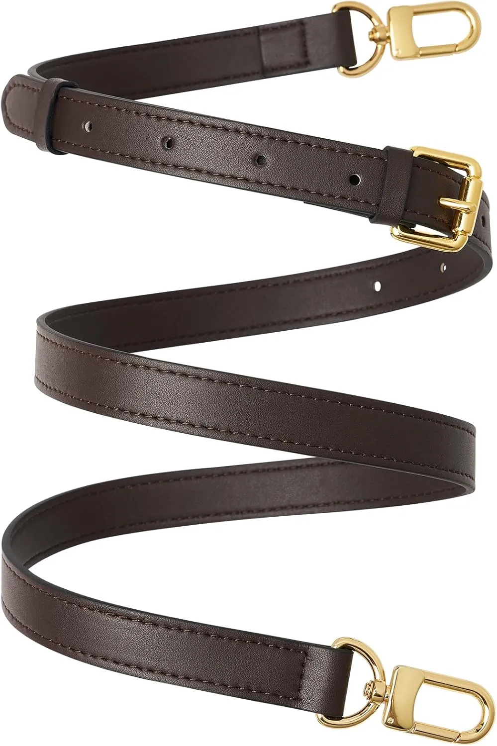 Genuine Vachetta Leather Crossbody Strap Genuine Leather Adjustable Replacement Strap for Shoulder Bag Handbag Purse