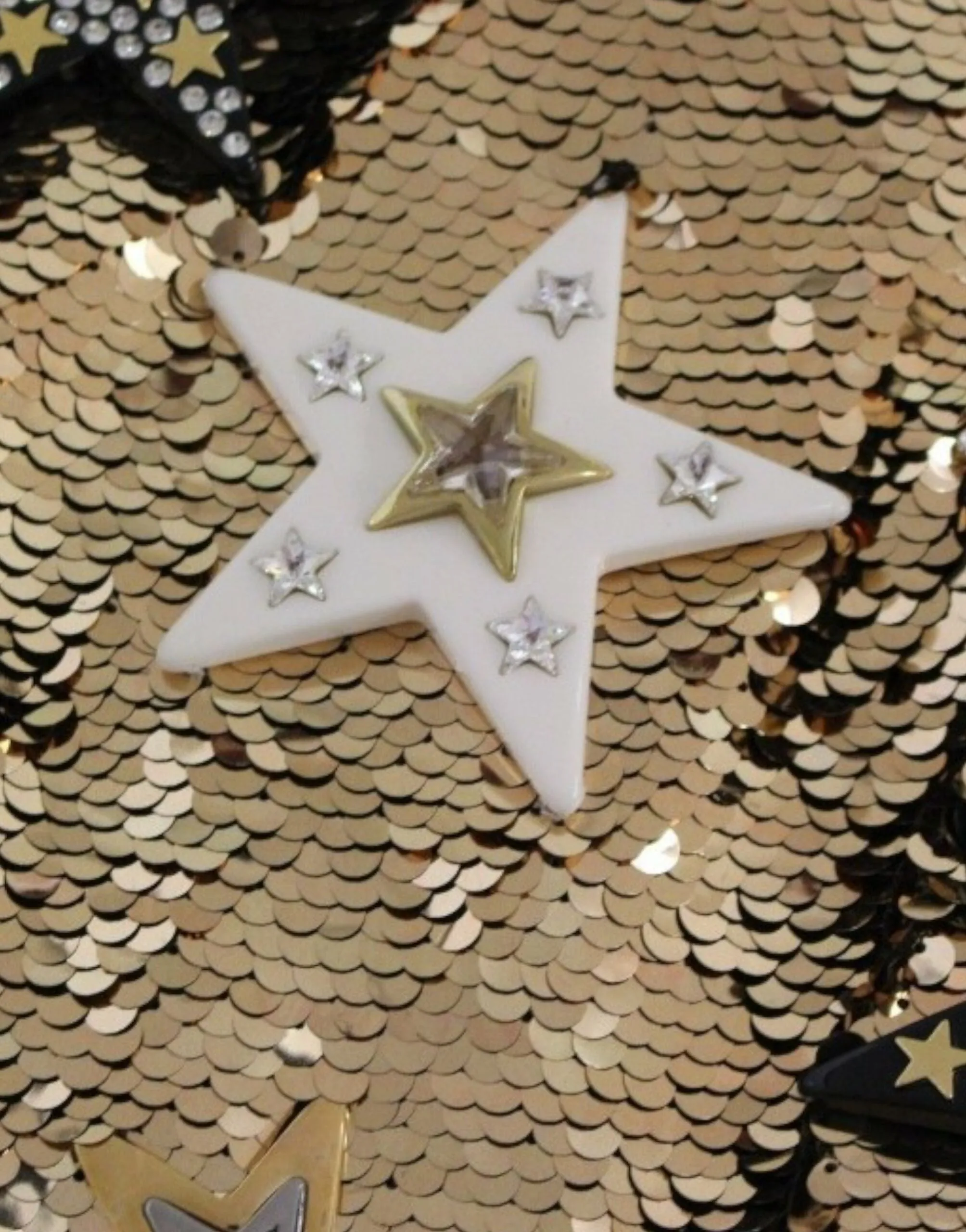 Gold Dress Big-value deals Dolce Gabbana Sequined Sheath Exquisite & Star Dual-purpose