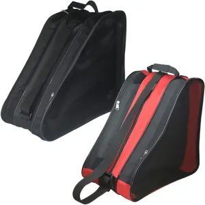 Gooyule Ice Skate Bag - Large Capacity Skating Bag Fits Quad, Inline and Most Roller Skates