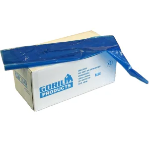 GORILLA Blue Virgin LL   LDPE Poly Bag 460mm x 850mm 60µm (Carton 400 Bags)