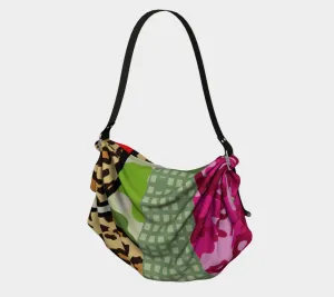 Green Apple Leopard Hobo