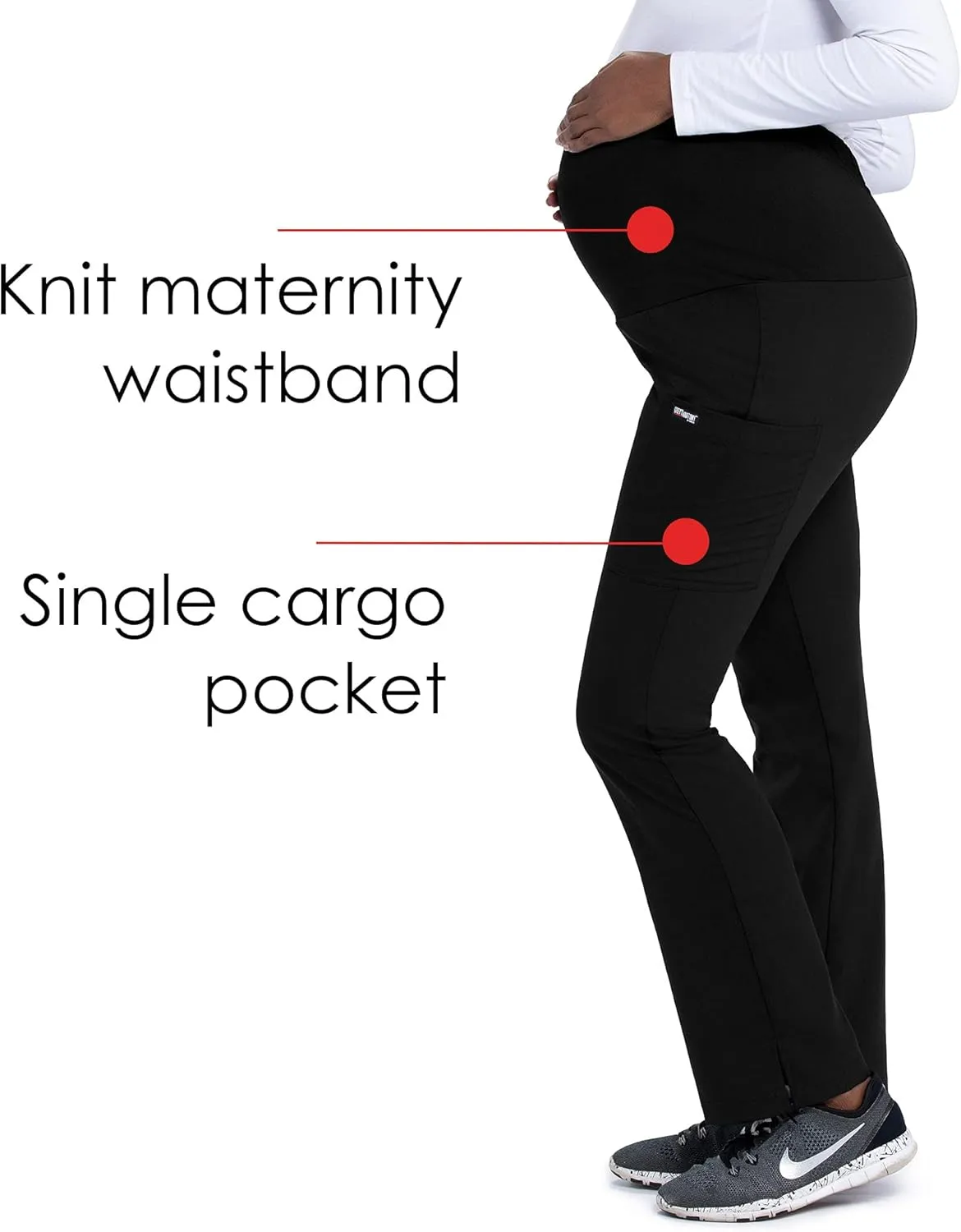 Grey's Anatomy Women's GRP560 Maternity Lilah Scrub Pant