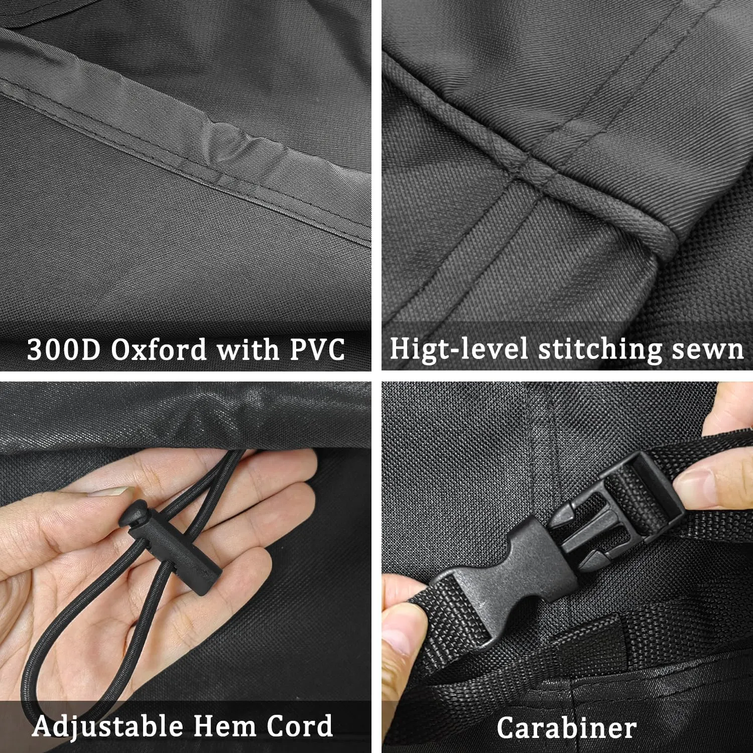 Grill Cover for recteq Flagship 1100,RT-700 RT-1250 RT-680 Wood Pellet Grill Cover | Full Length Heavy-Duty Premium Pellet Grill Cover for All-Weather Protection,Suitable for RT-700 RT-1250 RT-680