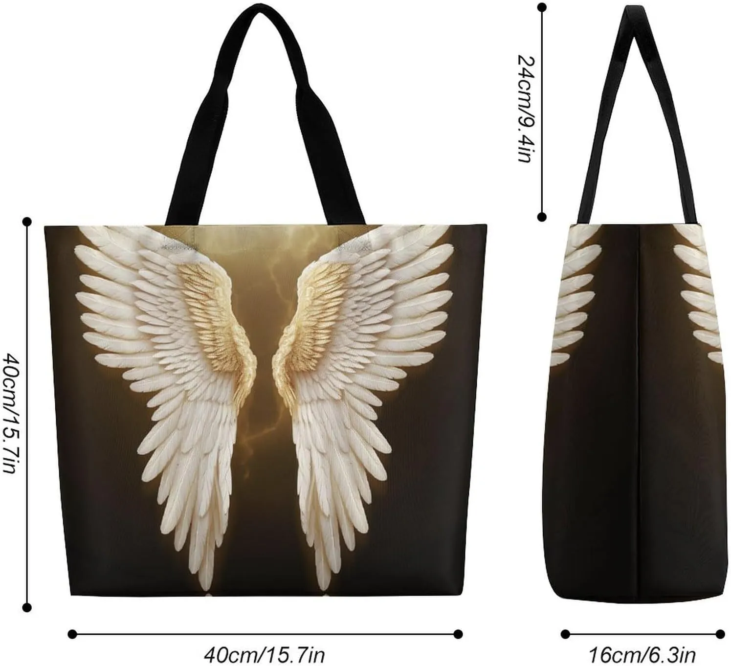 Grocery Bag Reusable Tote Bag Bright Sunshine Summer Beach Shopping Bag Foldable Handbag Shoulder Bag for Travel