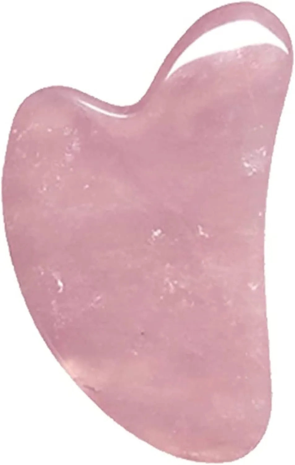 Gua sha Scraper Board Rose Quartz Face Thin Massager Natural Stone Guasha Board Jade Roller Pink Crystal Facial Scraper Jade Facial Roller Set Massage Tool Set (Color : Guasha B)
