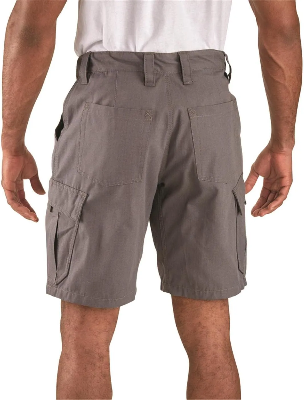Guide Gear Mens Cargo Shorts Heavy Duty Cotton Ripstop - for Casual, Hiking, Summer
