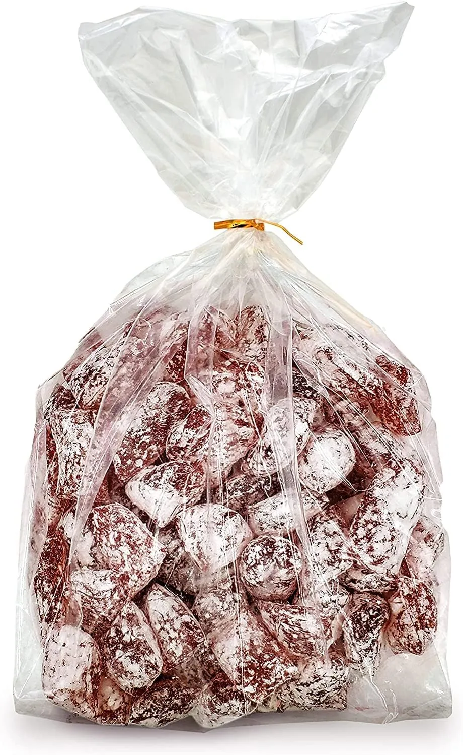Gusseted Plastic Poly Bag - 5 x 4 x 24 (100 Bags) 1Mil | Heat Sealable | Durable Open Top Clear Plastic Bags for Party Favor, Cookie, Candy, Small Gift Wrapping, Dessert