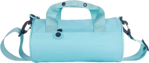Gym Bag for Women, Waterproof Travel Bag with Wet Clothes Compartments and Adjustable Strap, Small Duffel Bag for Sports, Gyms and Weekend Getaway - Cyan