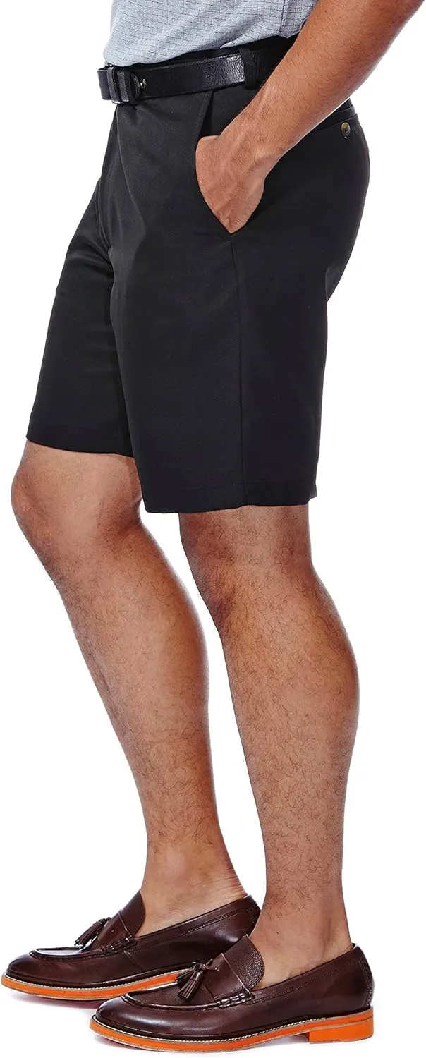 Haggar Men's Cool 18 Classic Fit Expandable Waist Short Regular and Big & Tall Sizes