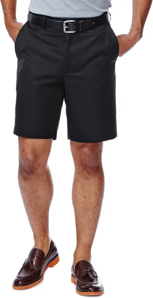 Haggar Men's Cool 18 Classic Fit Expandable Waist Short Regular and Big & Tall Sizes