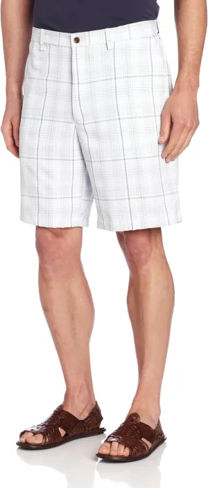 Haggar Men's Cool 18 Classic Fit Expandable Waist Short