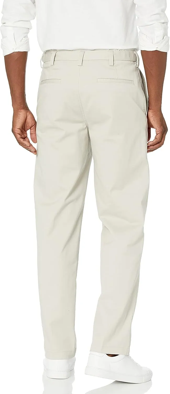 Haggar Men's Premium Comfort Khaki Pant-Multi-fits Regular and Big & Tall Sizes