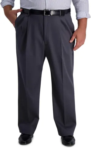 Haggar Men's Premium Stretch Suit Pant Pleated Front