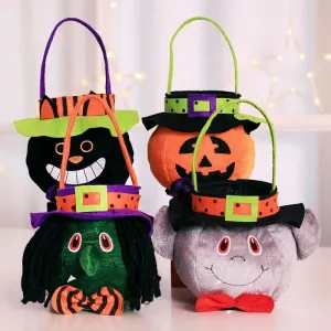 Halloween Buckets & Candy Bags - Foldable Halloween Treat Bags
