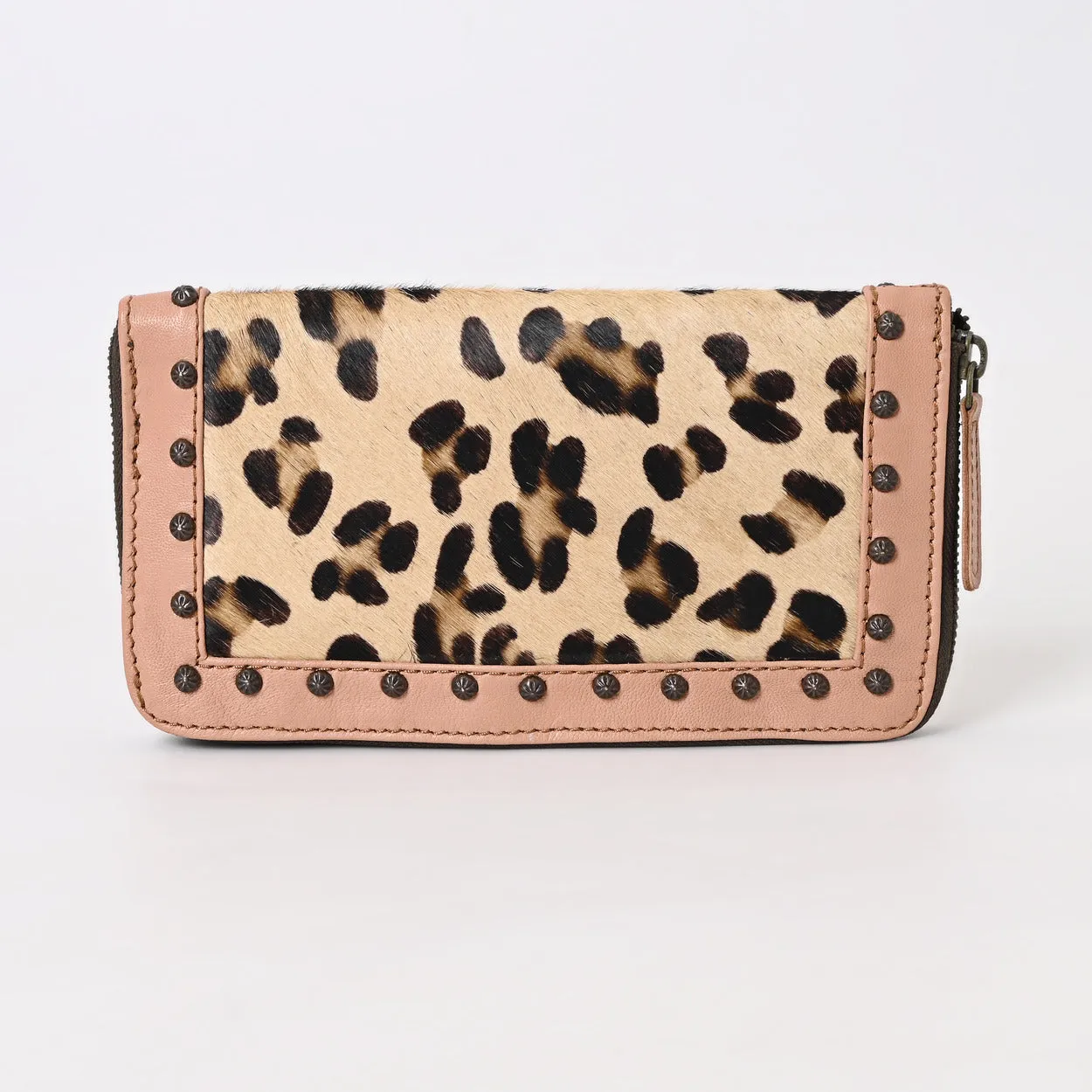 Hangon Pink Cowhide Wallet