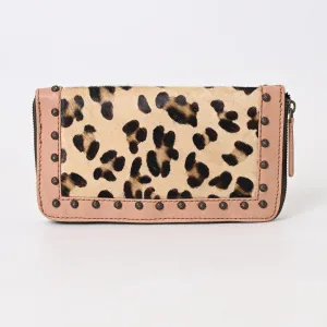 Hangon Pink Cowhide Wallet