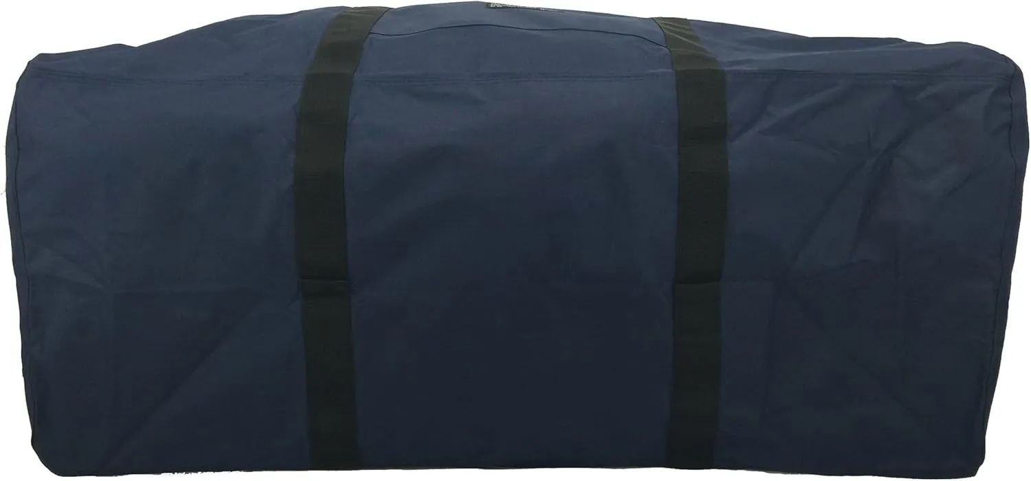 Heavy Duty Cargo Duffel Large Sport Gear Drum Set Equipment Hardware Travel Bag Rooftop Rack Bag (42" x 20" x 20", Navy)