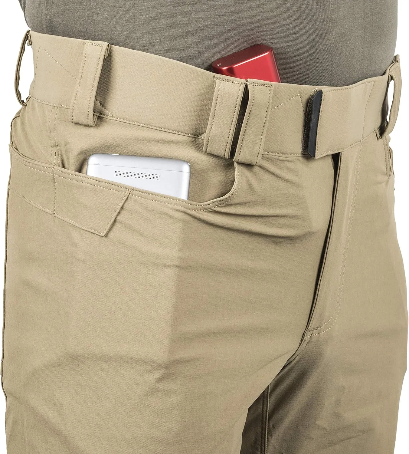 Helikon-Tex CTP Covert Tactical Pants for Men - Ripstop - Lightweight for Outdoors, Hiking, Law Enforcement, Work Pants