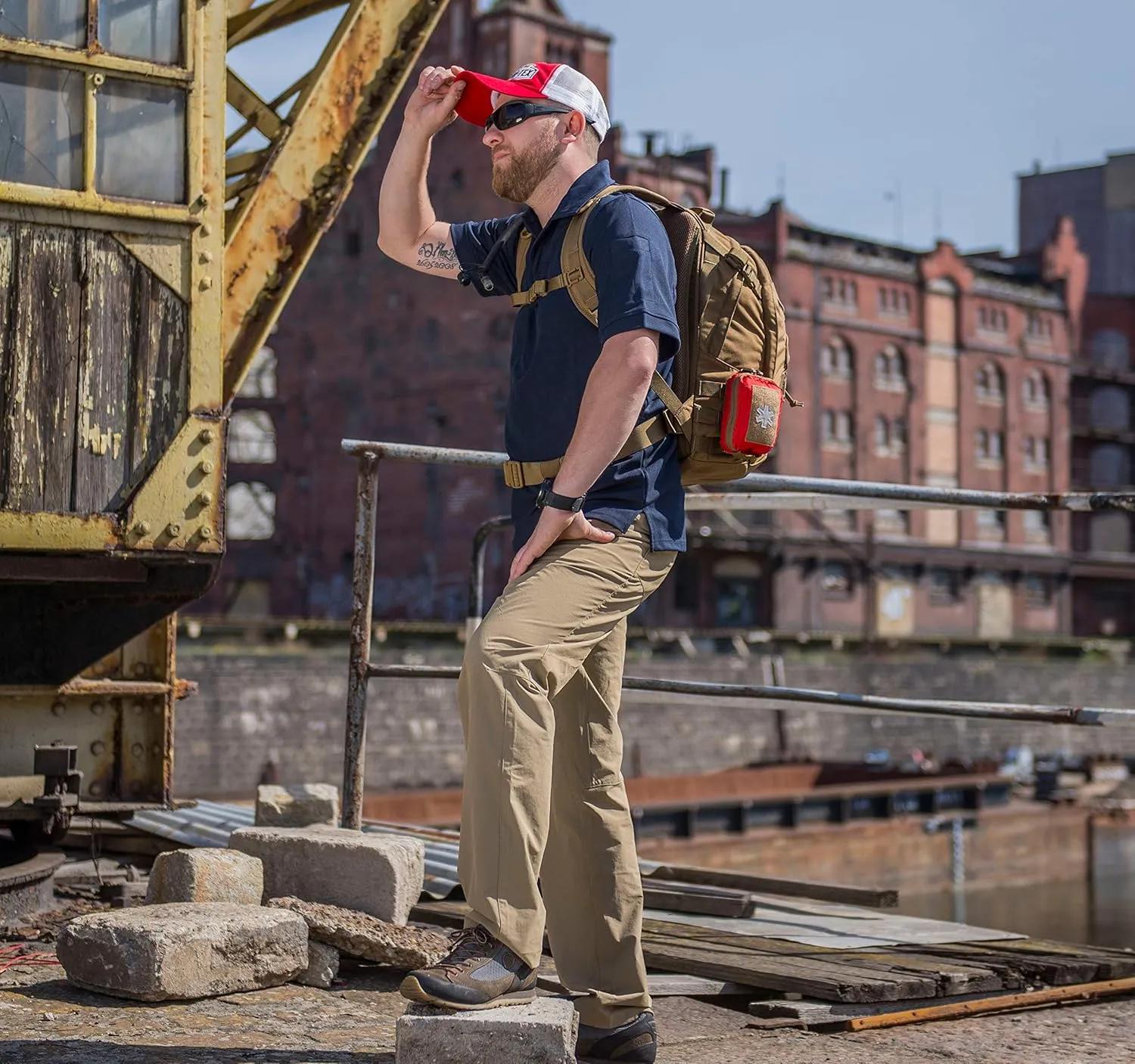 Helikon-Tex CTP Covert Tactical Pants for Men - Ripstop - Lightweight for Outdoors, Hiking, Law Enforcement, Work Pants