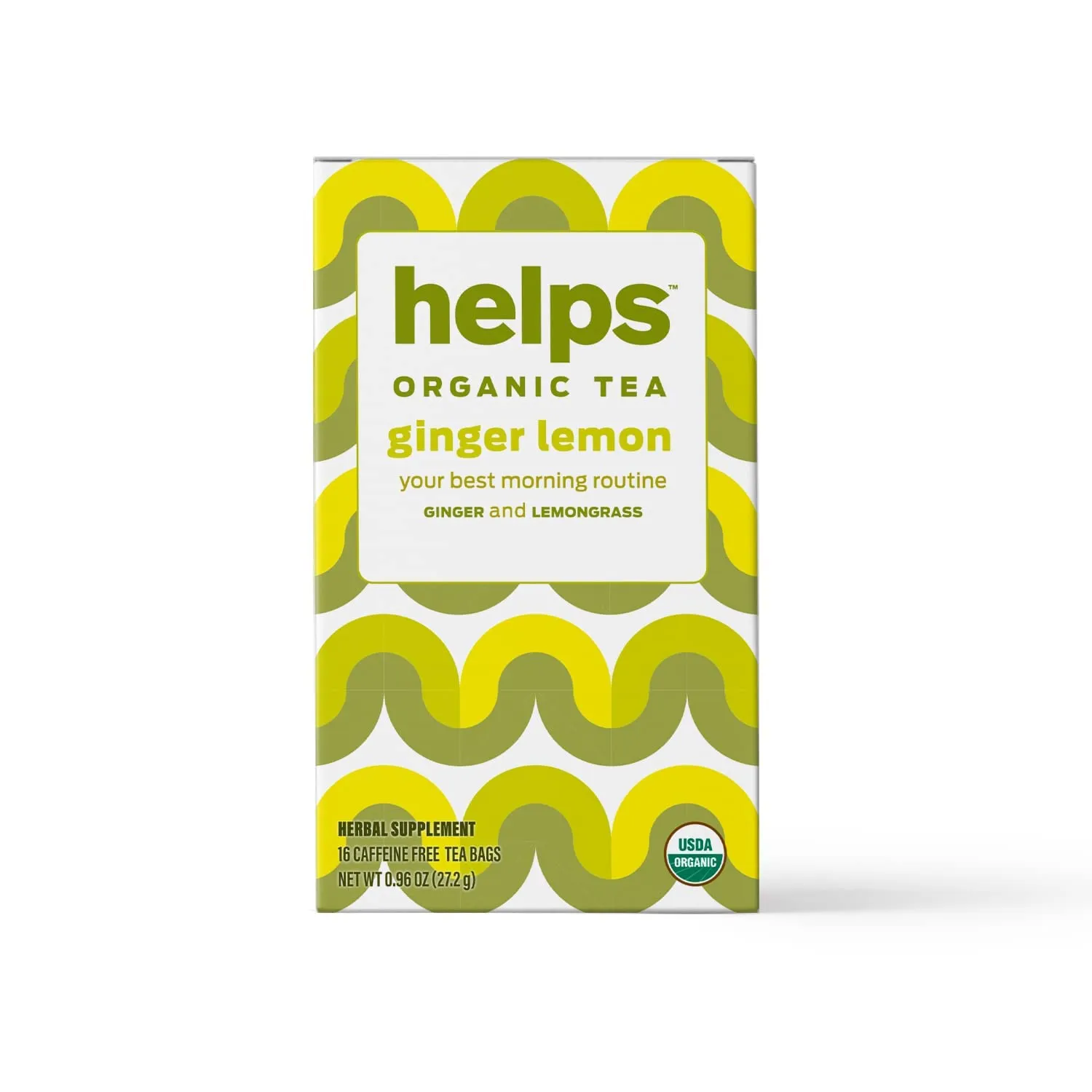 Helps Teas | Ginger Lemon, Happy Belly & Relax Tea Mix | Promotes Healthy Digestion Naturally Caffeine-Free | 16 Tea Bags Each