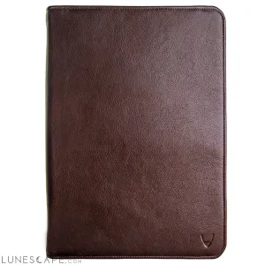 Hidesign IMG iPad Leather Portfolio/Padfolio With Handmade Paper Notebook