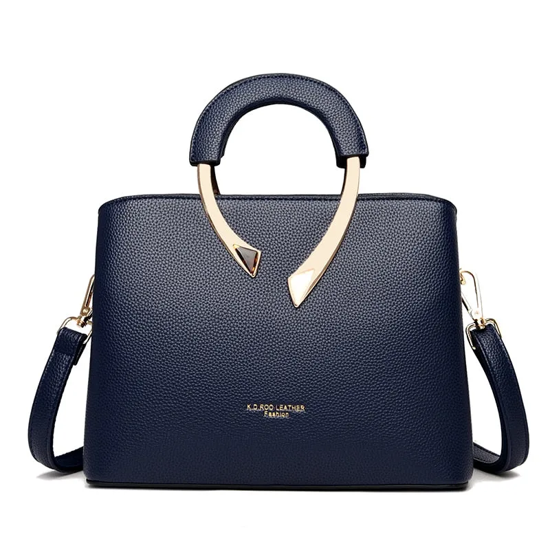 High Quality Leather Casual Crossbody Shoulder Bags for Women 2022 New Luxury Purses And Handbags Women Bags Designer Totes Sac