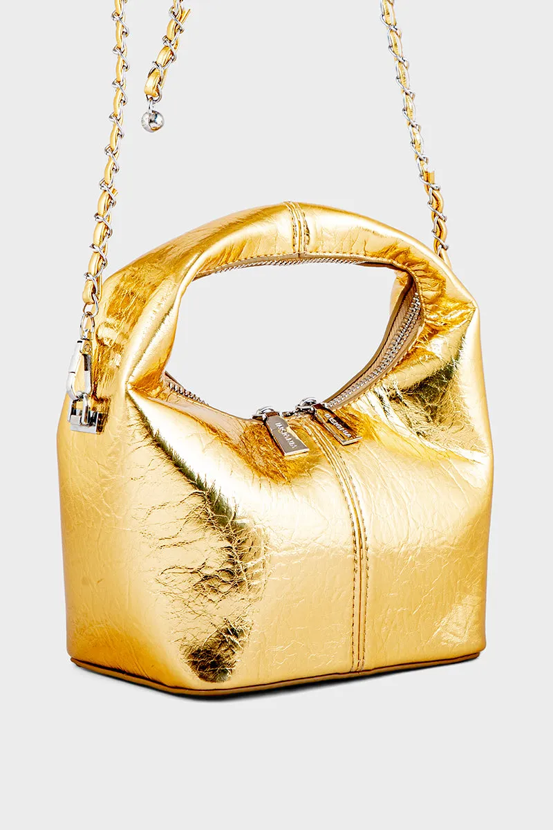 Hobo Hand Bags BS2118-Golden