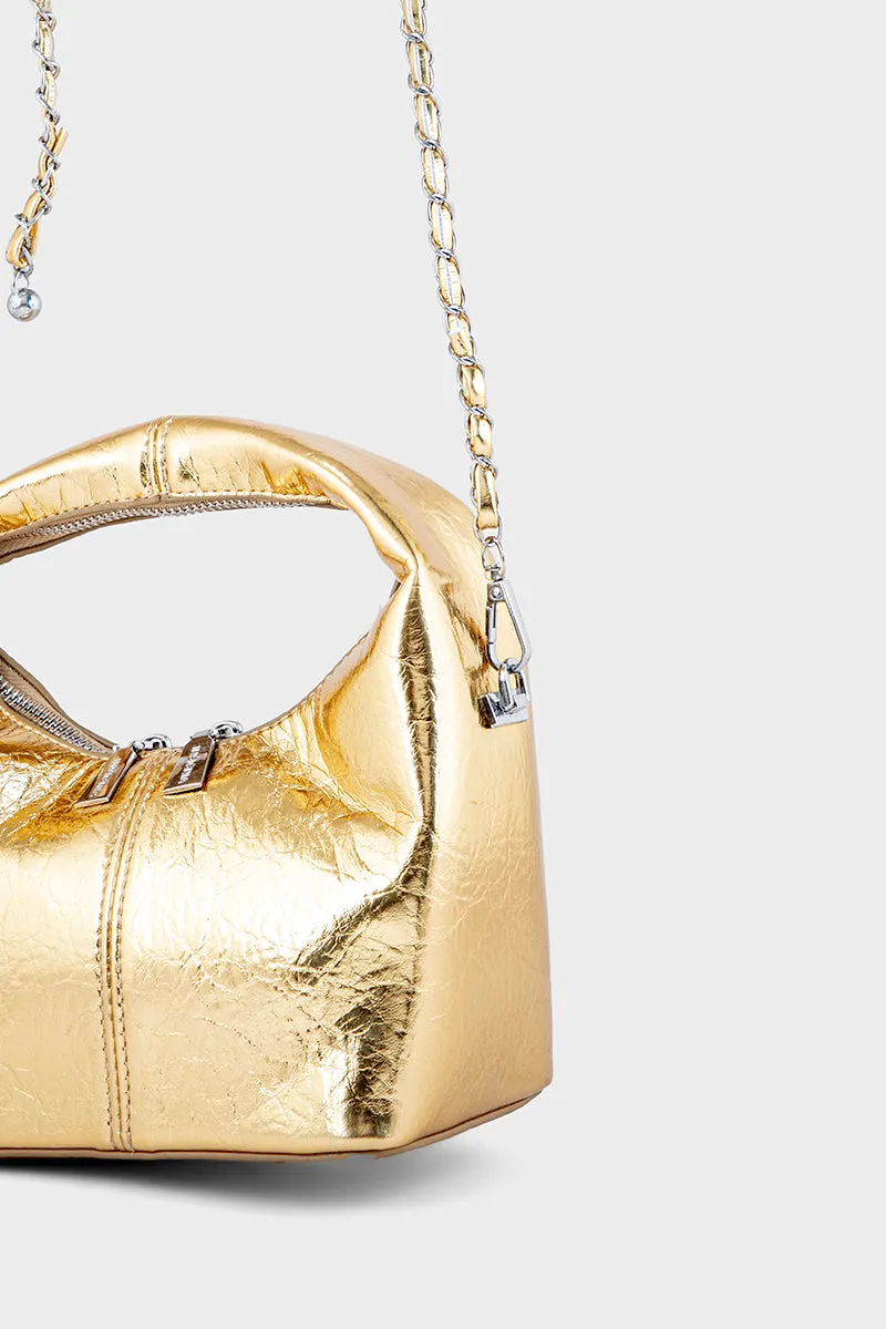 Hobo Hand Bags BS2118-Golden