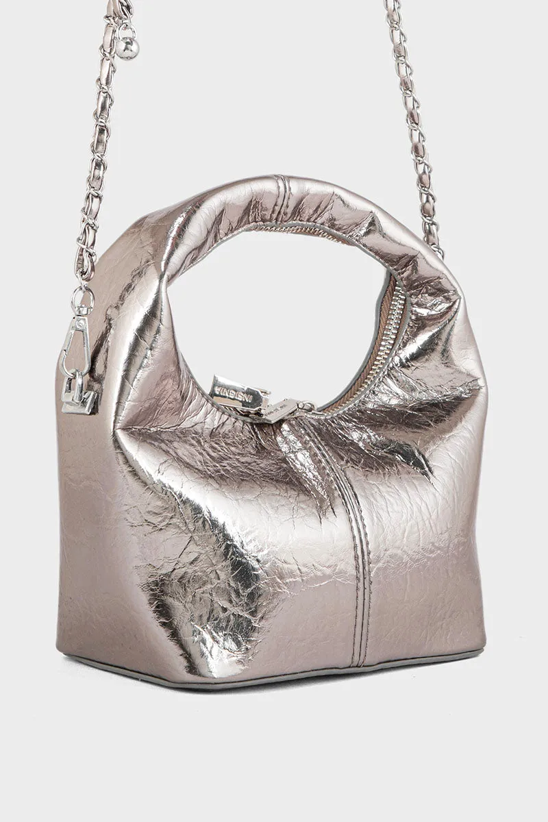Hobo Hand Bags BS2118-Silver